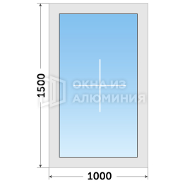 Окно из алюминия AL-290